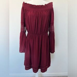 Forever 21 Off-shoulder Boho Dress
